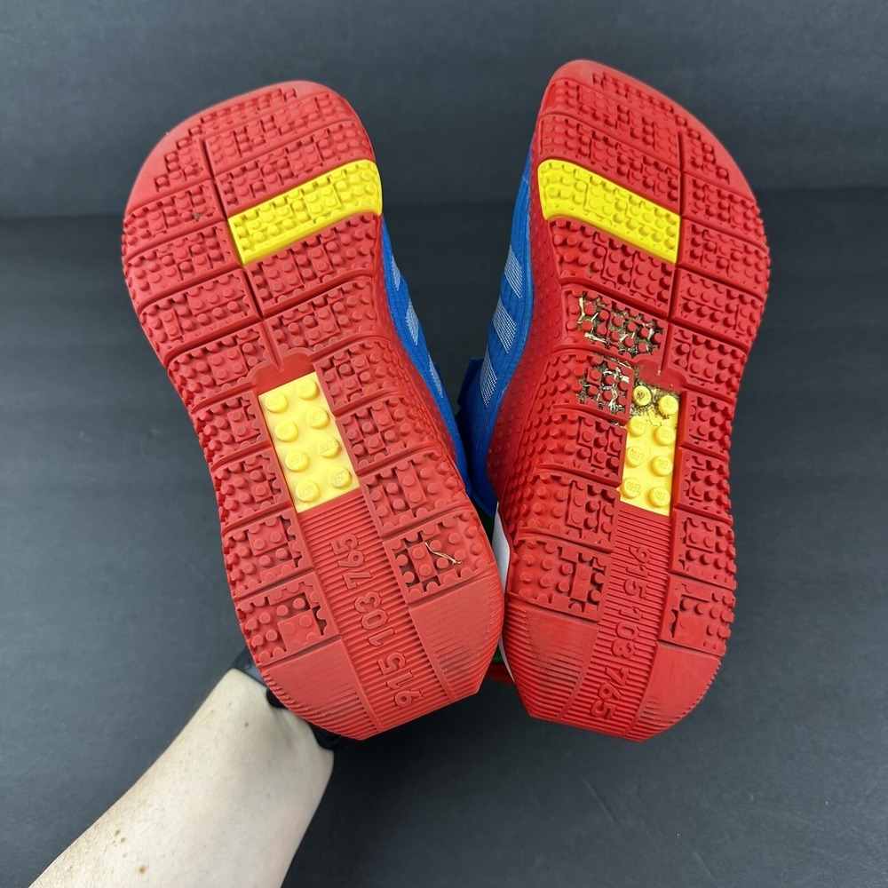 New Adidas Lego X running sport unisex kids size 5.5 lace up tennis shoes - Picture 9 of 11